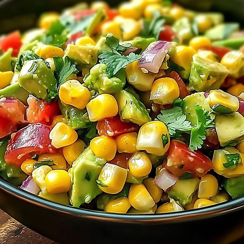 Irresistible Summer Corn Salad with Avocado