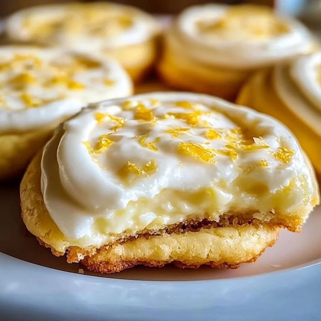 Lemon Cheesecake Cookies
