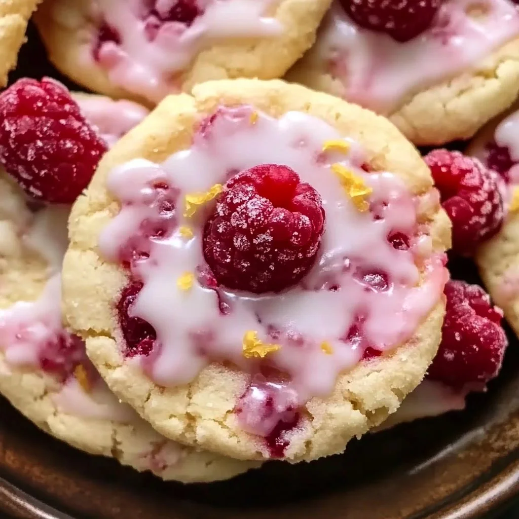 Lemon Raspberry Cookies