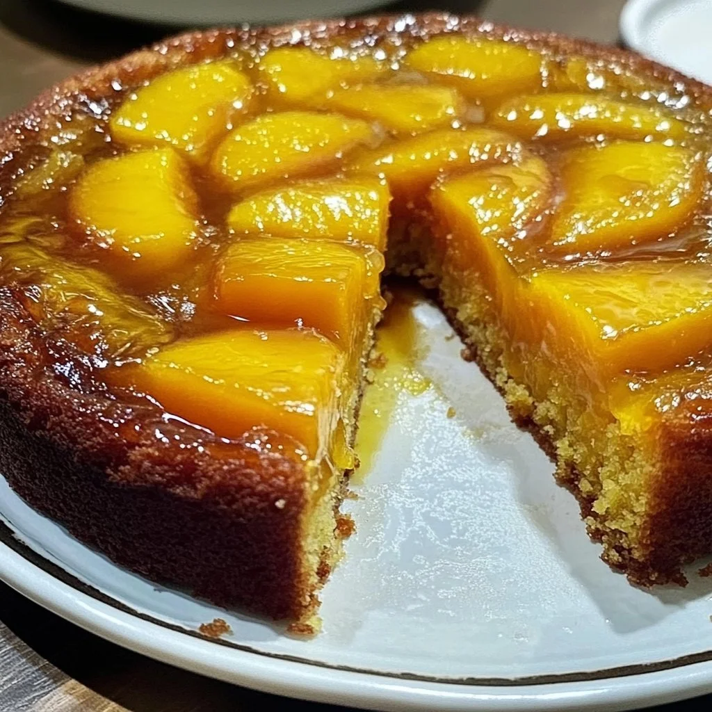 Mango Upside Down Cake