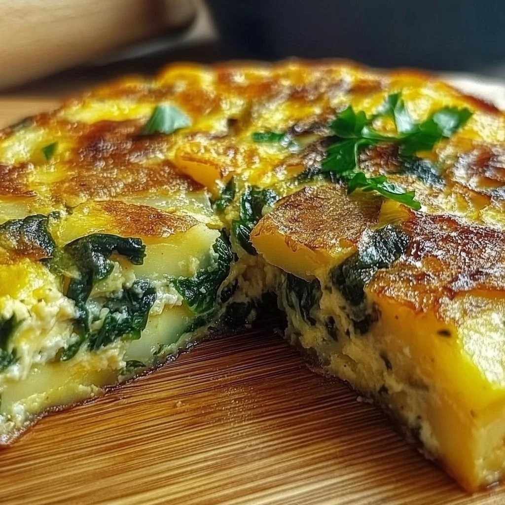 Potato & Spinach Frittata