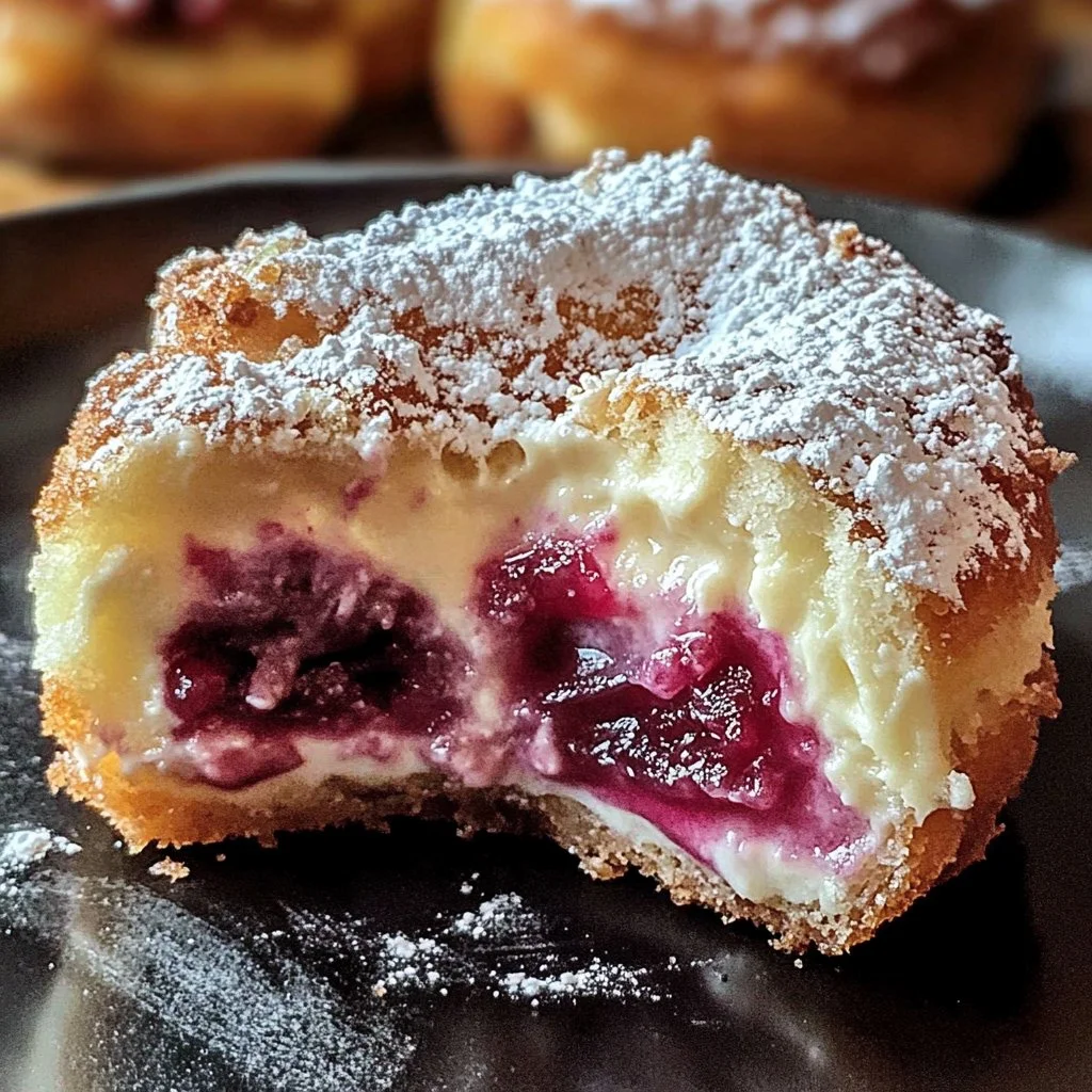 Rhubarb Cheesecake Bombs: A Sweet Spring Delight Awaits