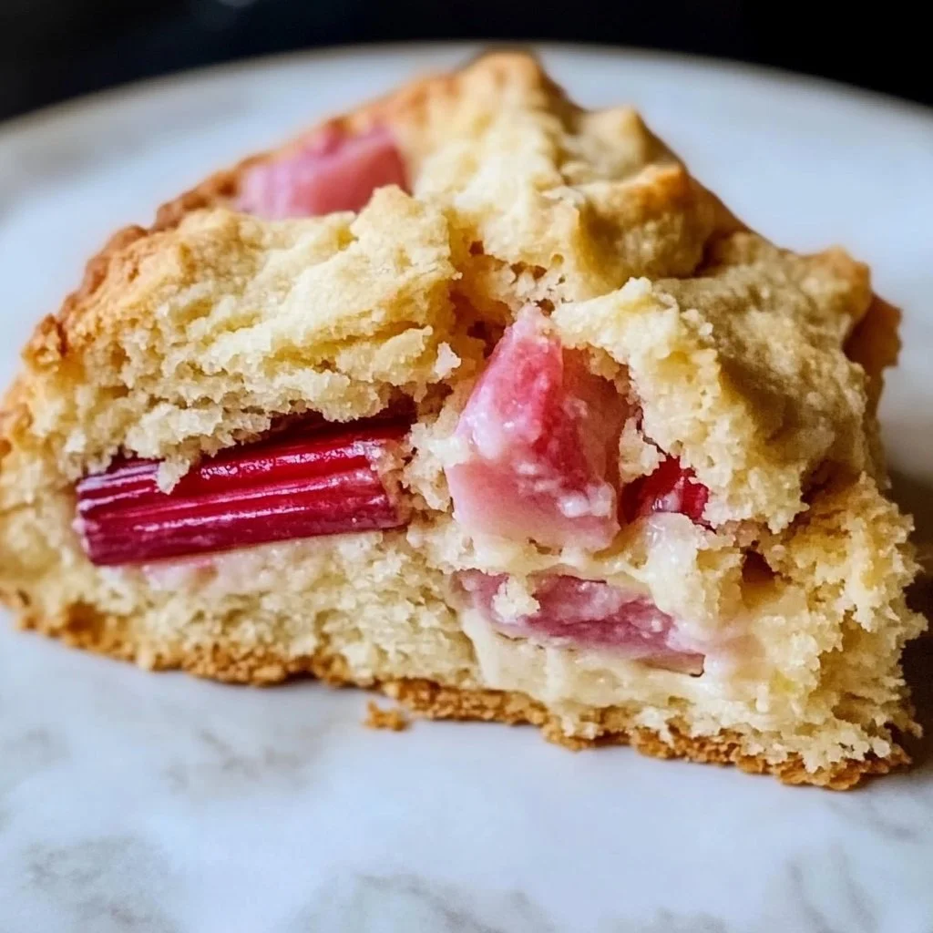 Rhubarb Scones