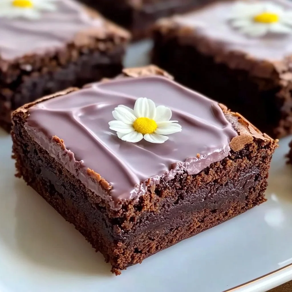 Spring Brownies