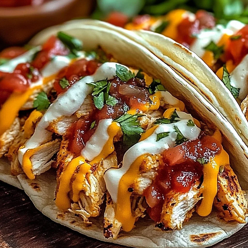Best Homemade Crack Chicken Tacos