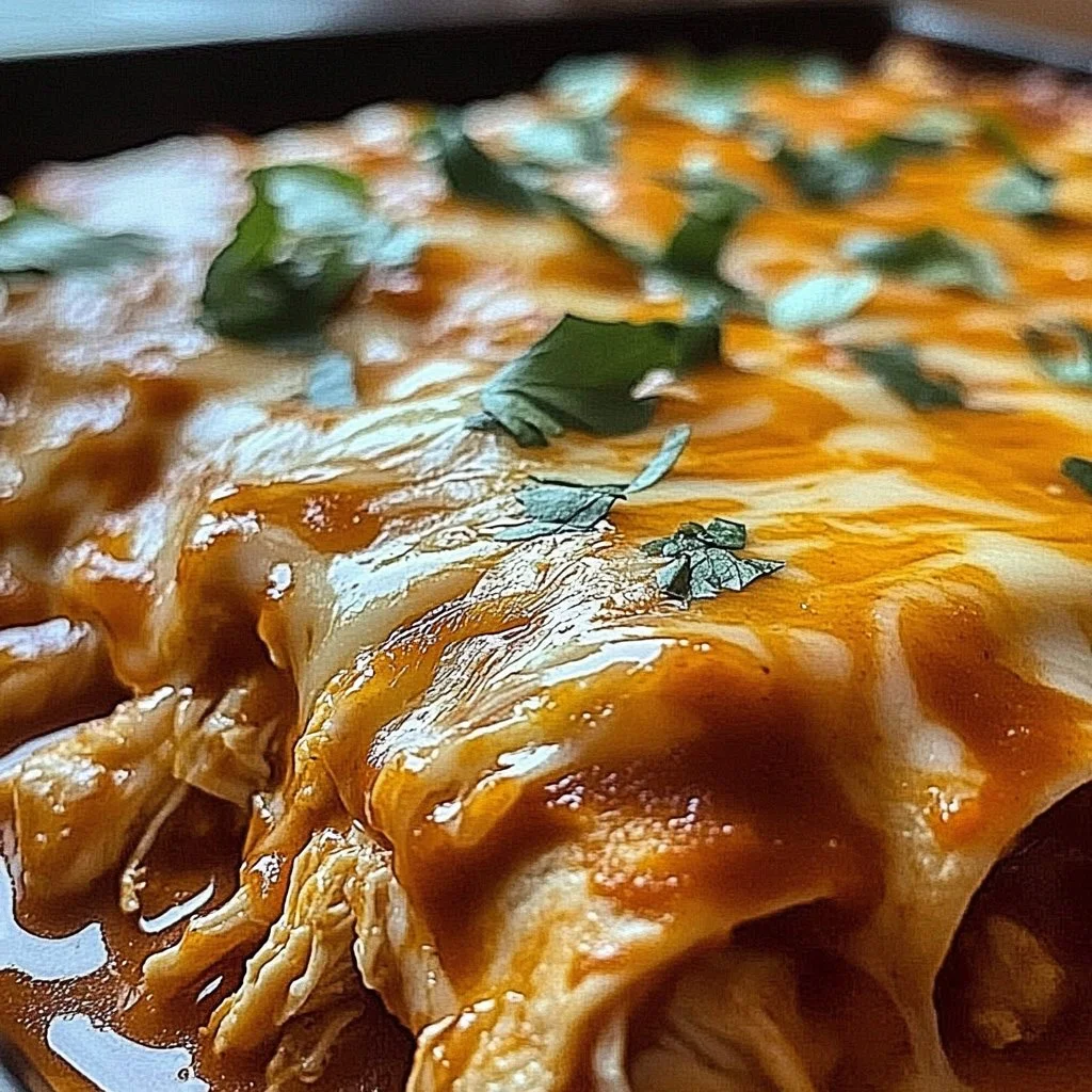 Cheese Chicken Enchiladas