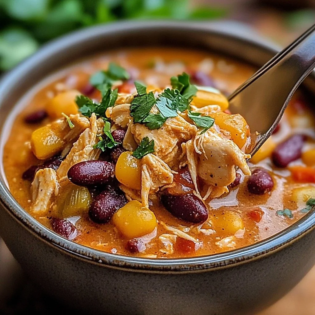 Classic Slow Cooker Crack Chicken Chili