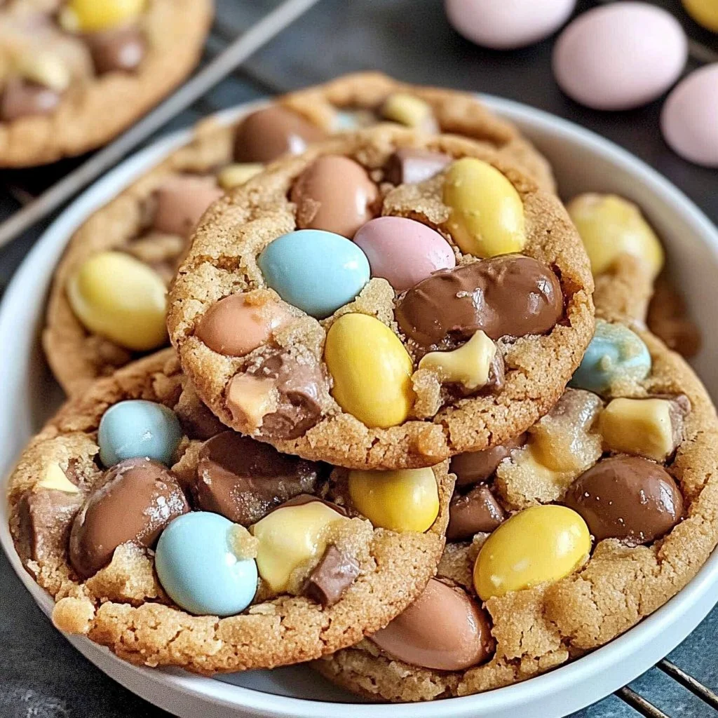 Irresistible Cadbury Egg Cookies
