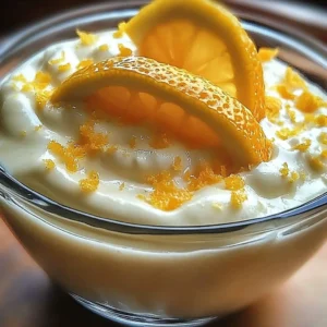 Irresistible citrus cream dessert with fresh fruits and creamy texture