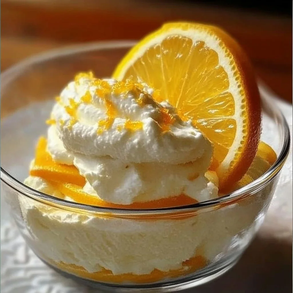 Irresistible Citrus Cream Dessert Delight