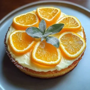 Slice of irresistible Citrus Sour Cream Cake with fresh citrus garnish.