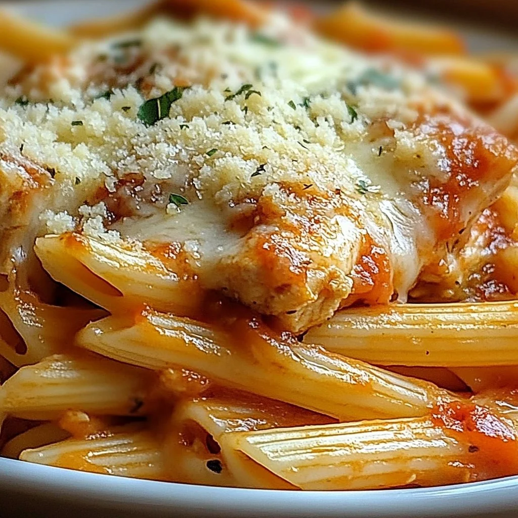 Irresistible Easy Chicken Parmesan Pasta