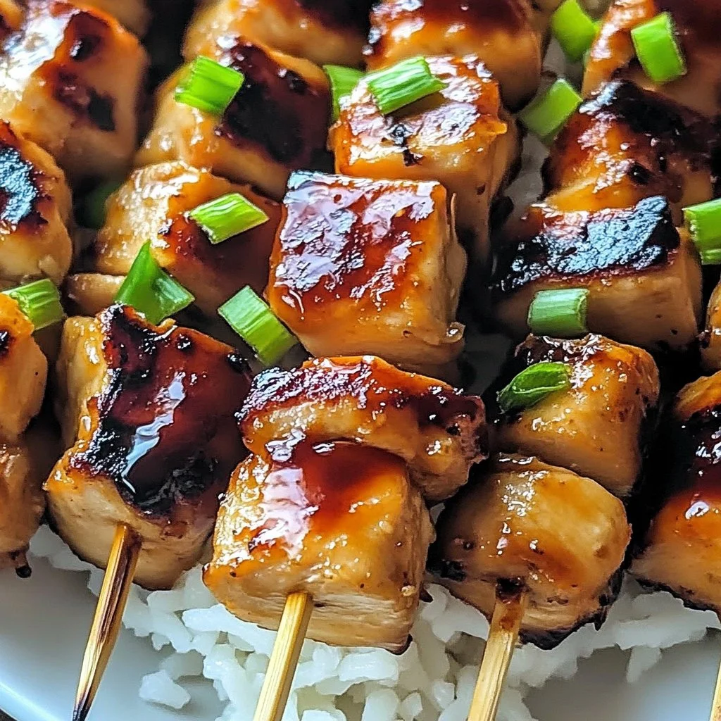 Irresistible Easy Hawaiian Chicken Kabobs