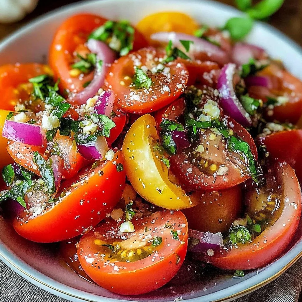 Irresistible Fresh Tomato Salad