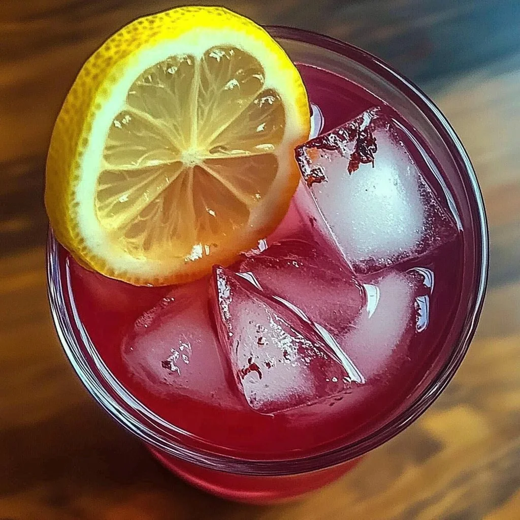 Irresistible Hibiscus Lemonade