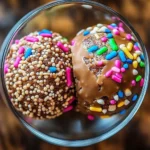 Delicious no bake cake batter protein balls, perfect for healthy snacking