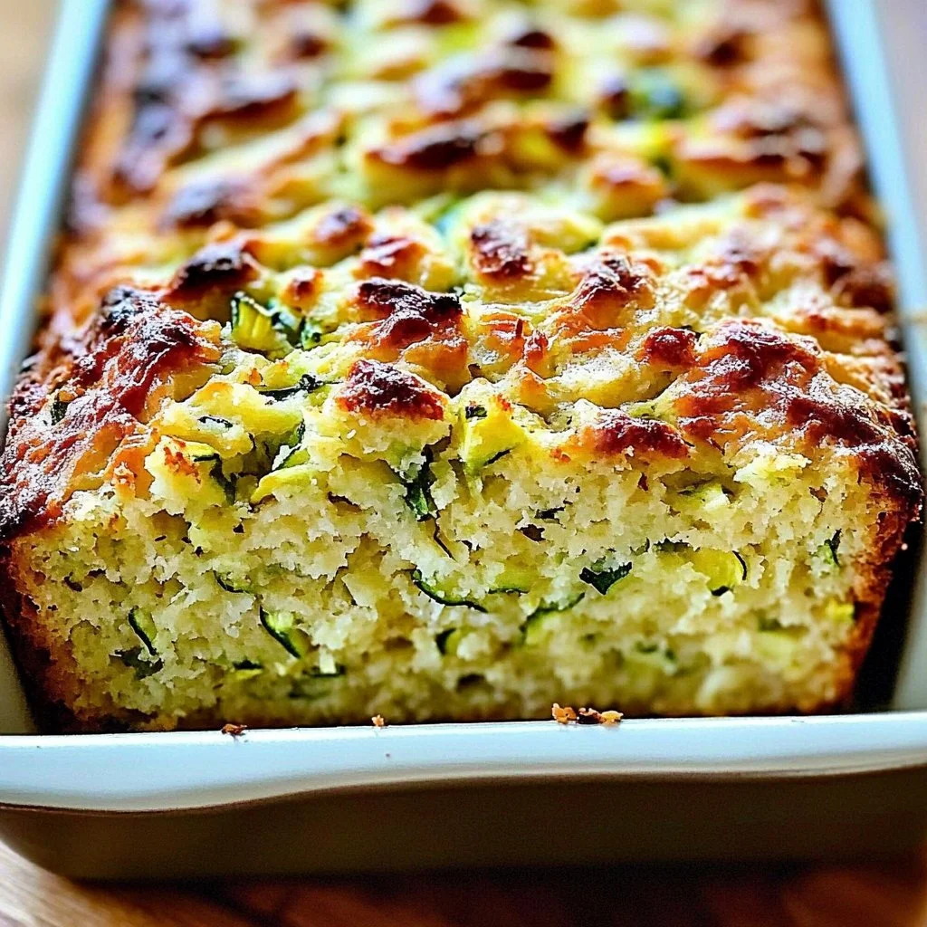 Irresistible Savory Zucchini Quick Bread