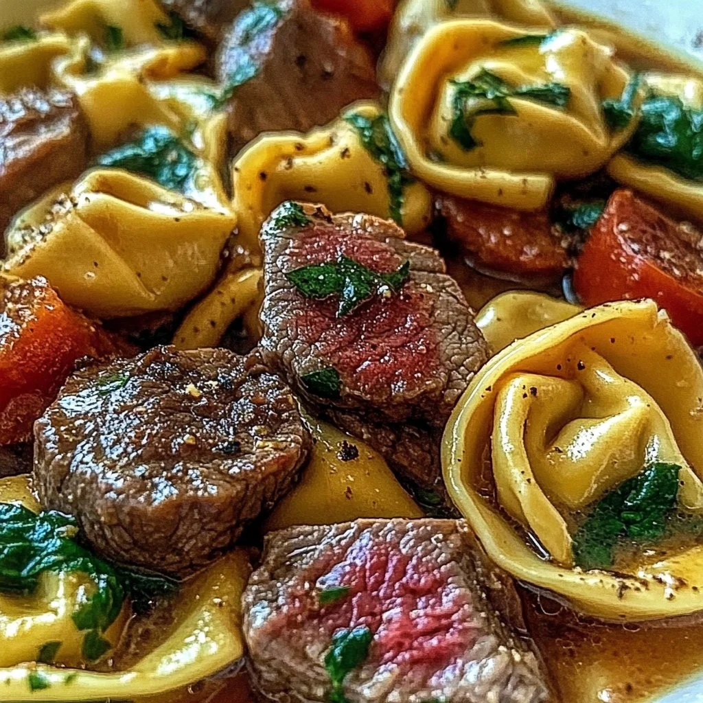 Irresistible Steak Tortellini