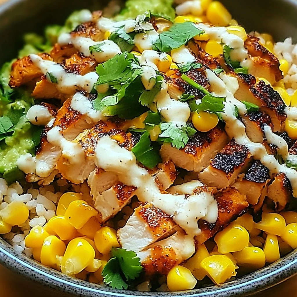 Irresistible Street Corn Chicken Bowl
