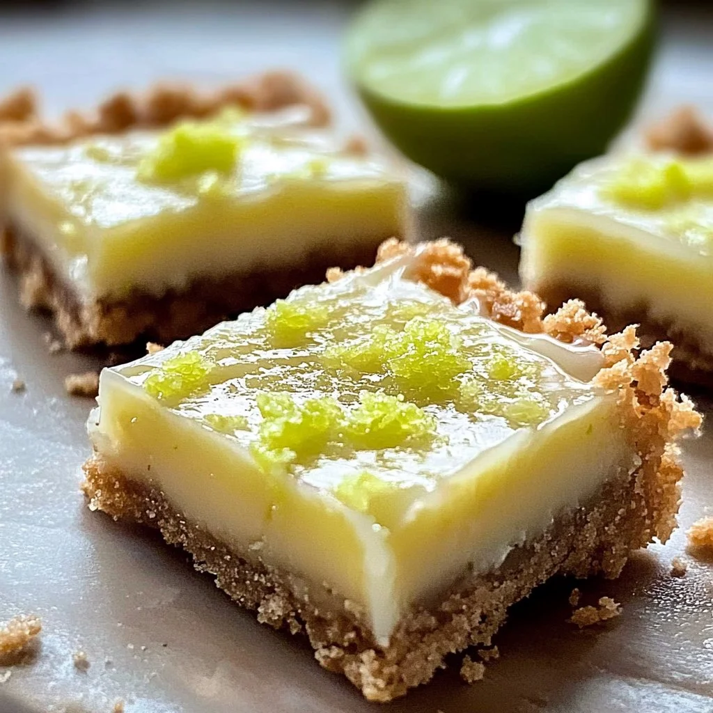 Irresistible White Chocolate Key Lime Bars