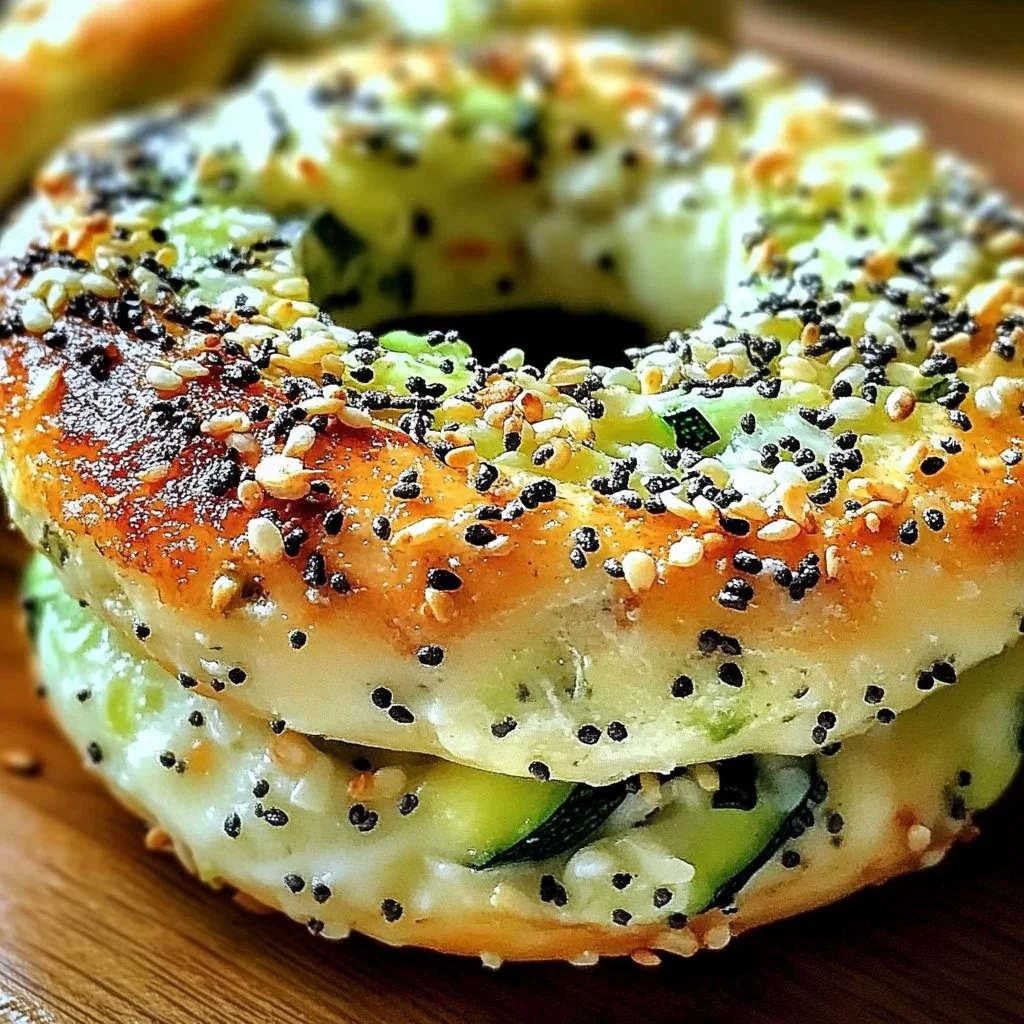 Irresistible Zucchini Bagels