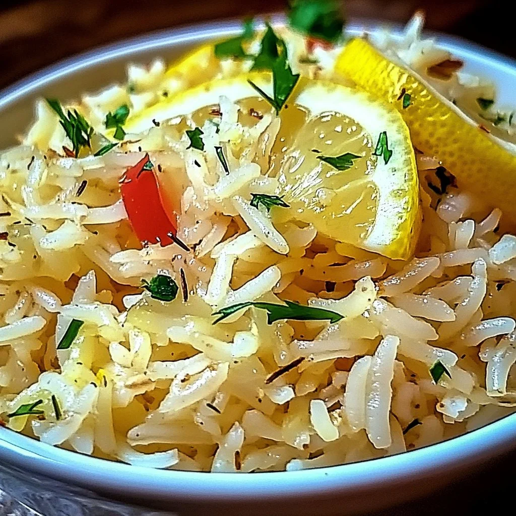 Lemon Rice Mediterranean