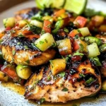 A delicious plate of lime chicken at the Lime Chicken Festival