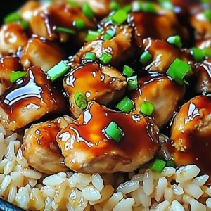 One-Pan Honey BBQ Chicken Rice with vibrant vegetables and sauce