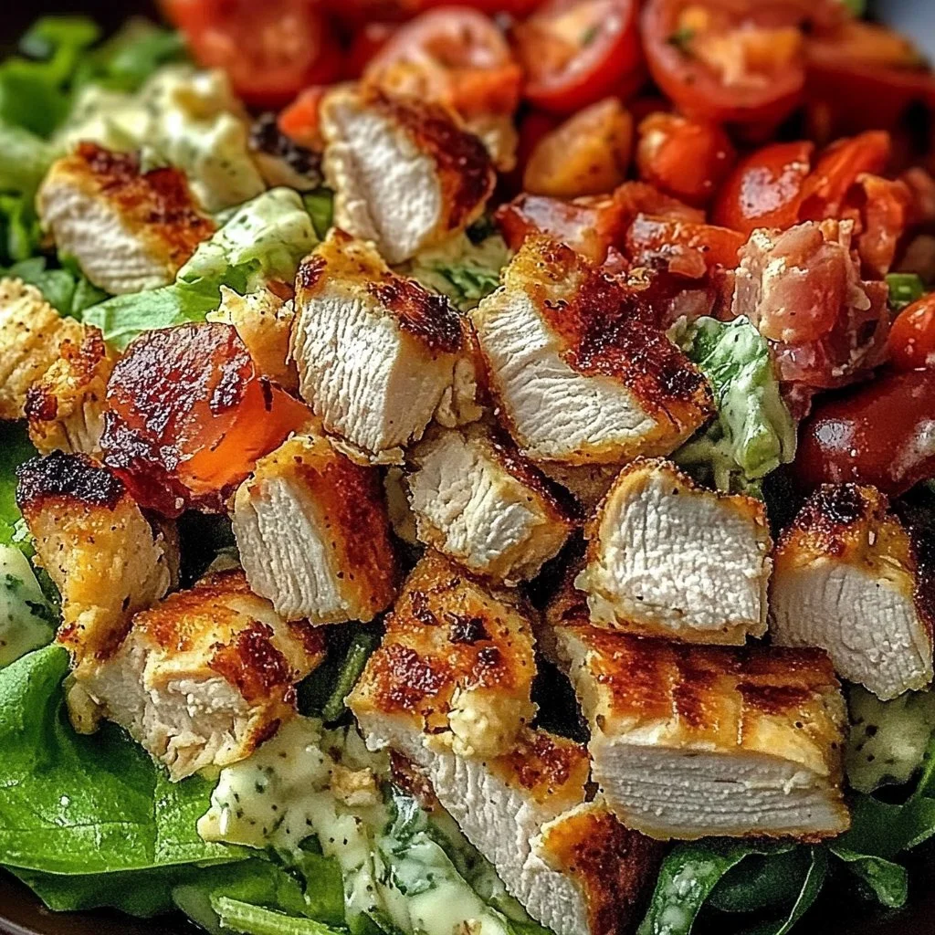 Savory BLT Chicken Salad